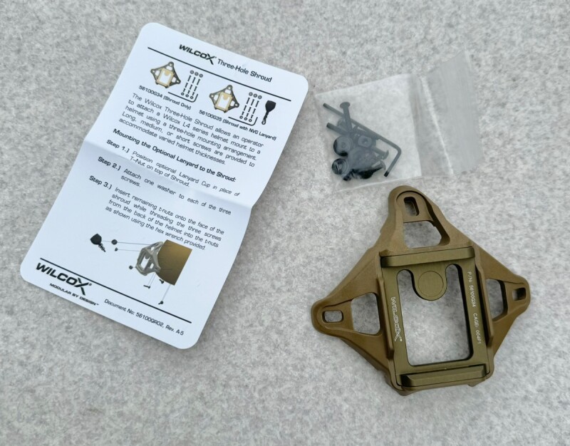 WILCOX L4G32（実物）/0143 DEVGRU 採用 実物 wilcox L4G32 NVG mount - メルカリ