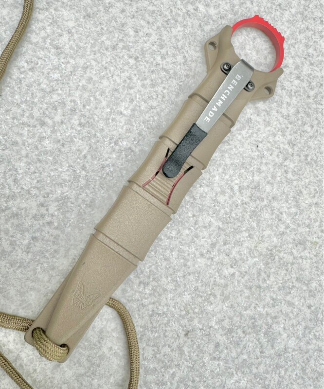 ベンチメイド　SOCP トレーニングナイフ シース付きサイズは全長1715mm