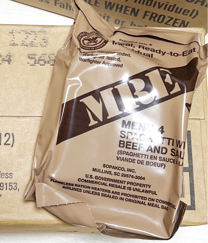店頭販売のみ】US（米軍放出品）MREレーション – キャプテントム