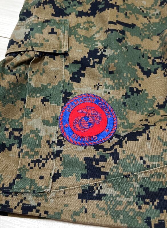 海兵隊実物 USMC ウッドランドマーパットハーフパンツ MEDIUM