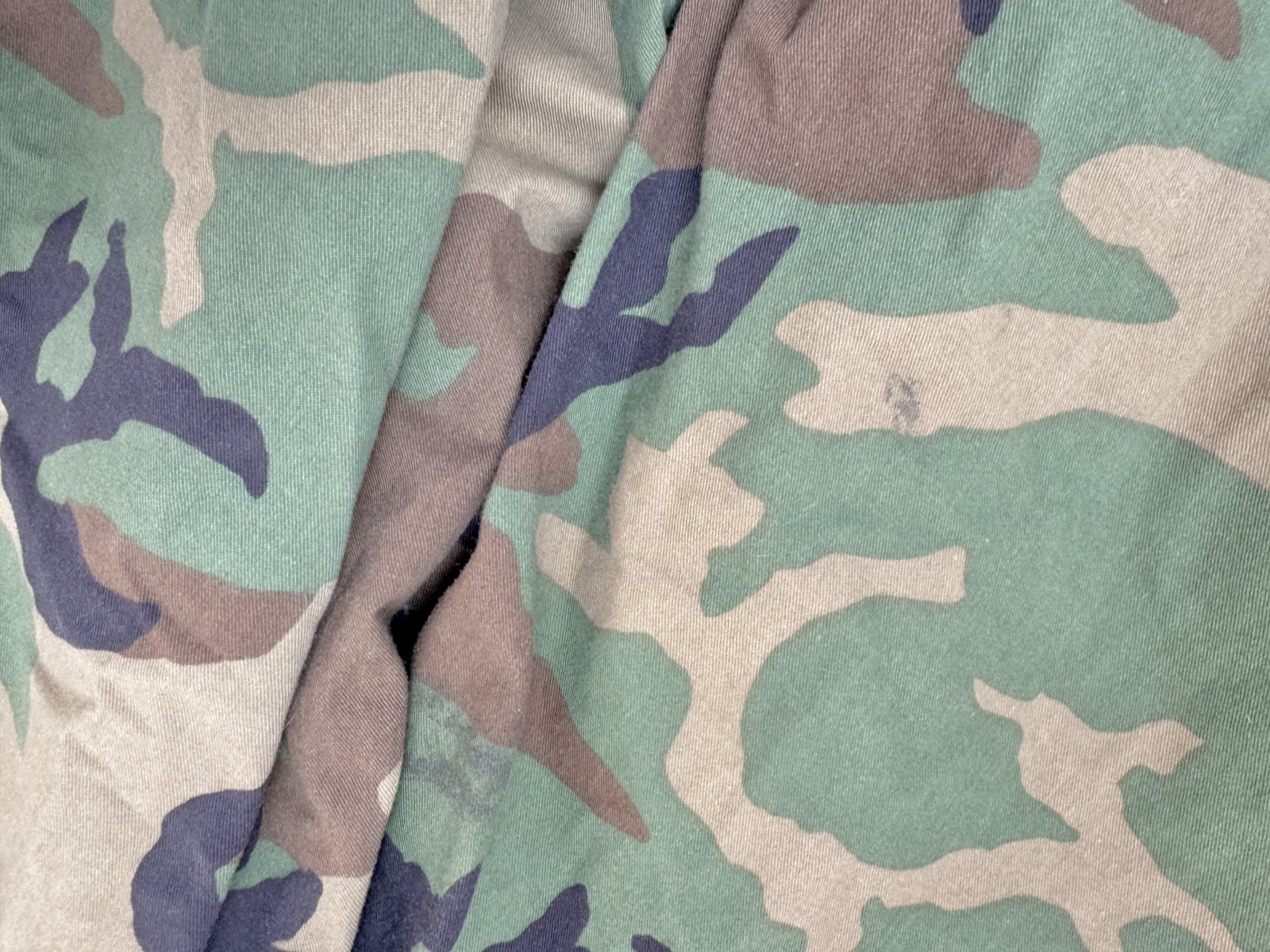 米軍実物 ウッドランドカモフラージュ迷彩 メカニックカバーオール XL