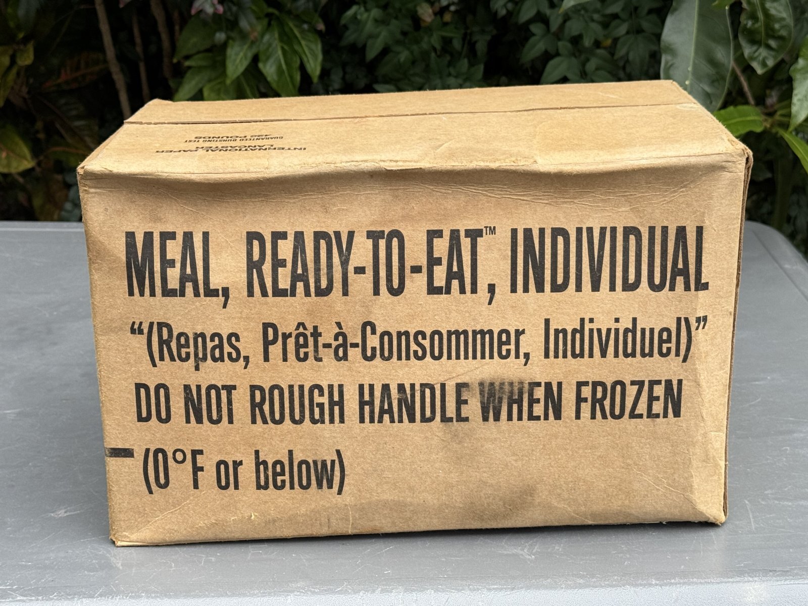 米軍実物 ワーニック社 MREレーション/戦闘食 MENU-B 12個セット2025年3月検品