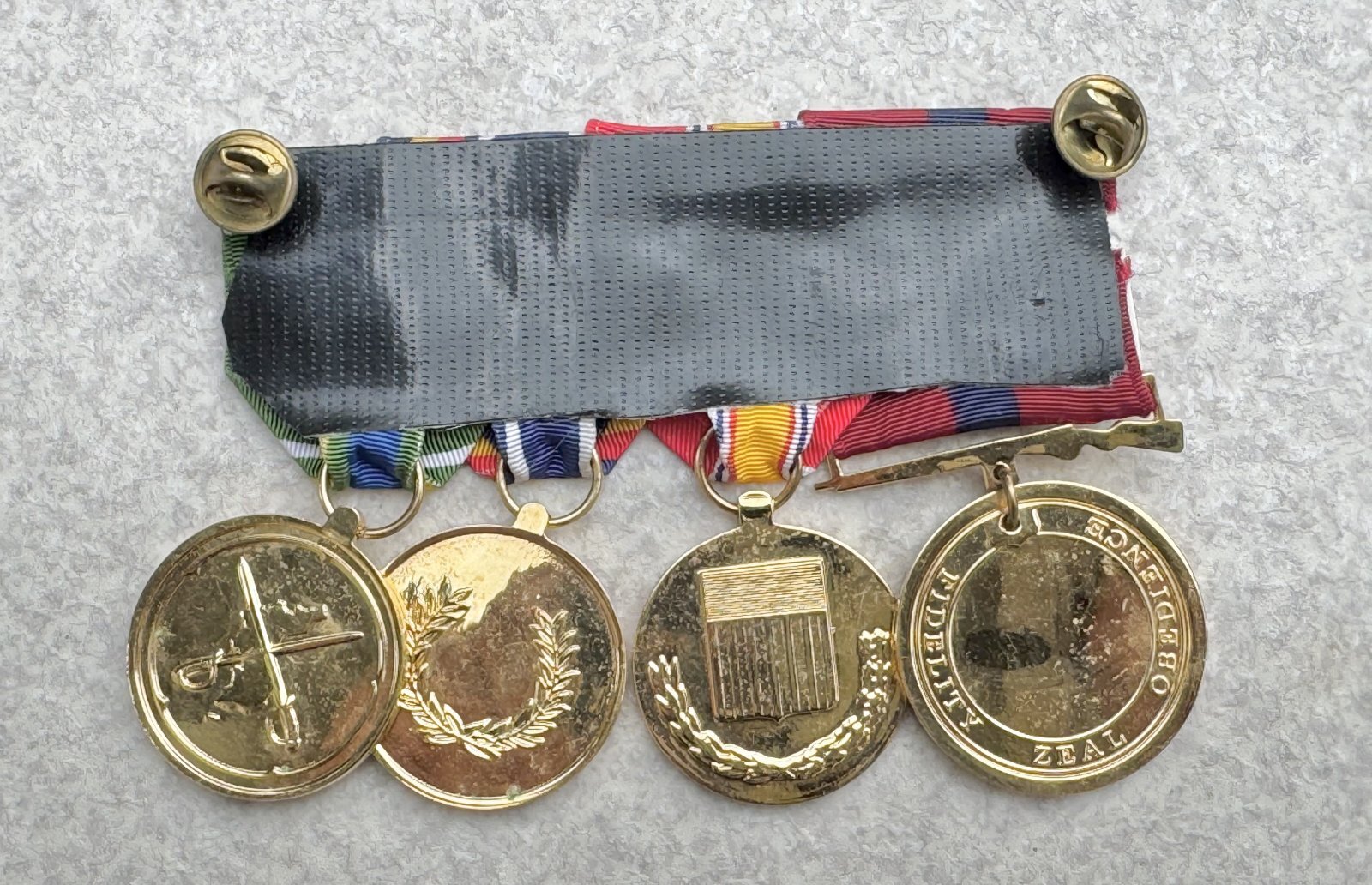 米軍実物 US MARINE リボン 勲章 リボン／リボンバー／ボタン